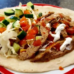 Doner with Naan